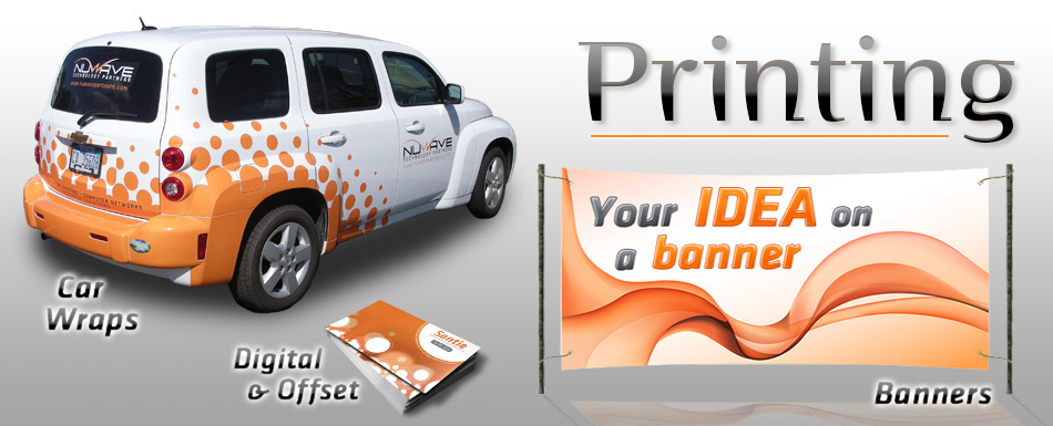 great flyers, magnets, banners